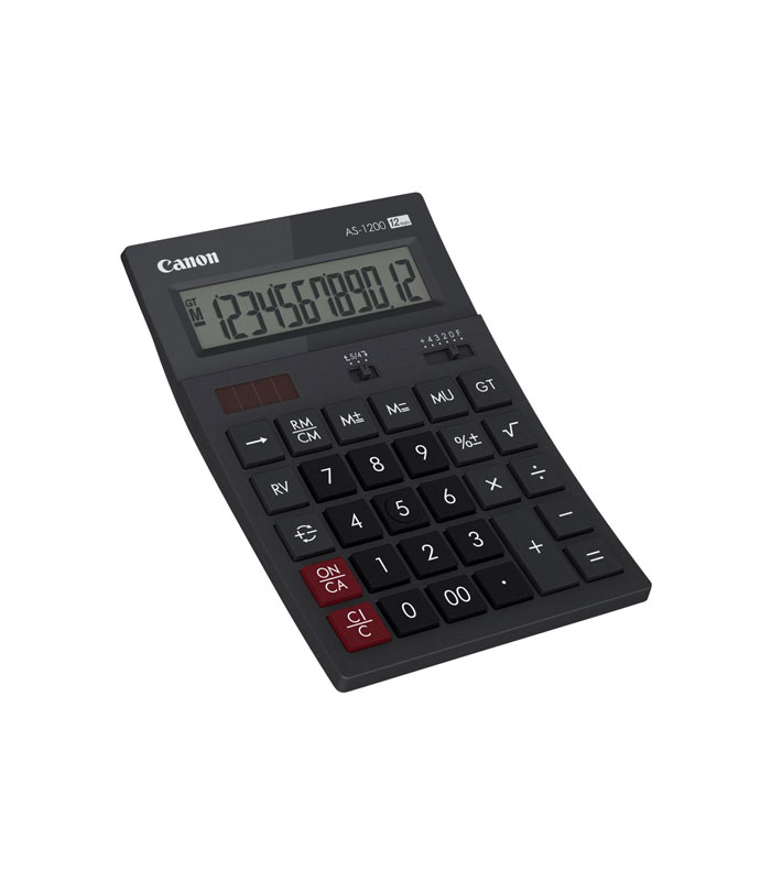 Calculatrice de bureau Canon (AS-1200)