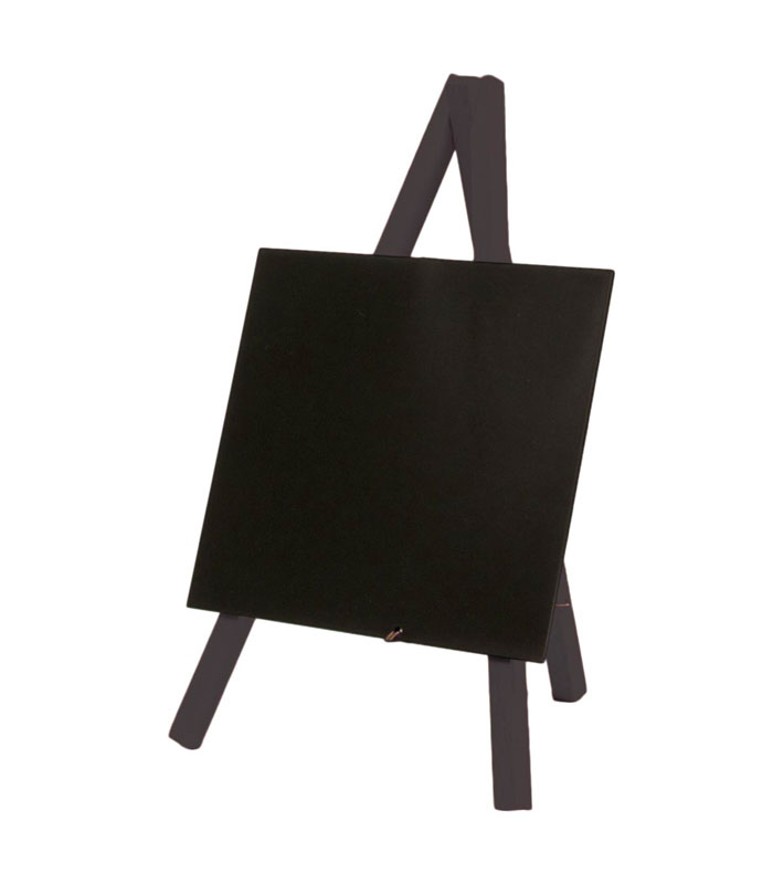 Securit ardoise de table mini trépied noir