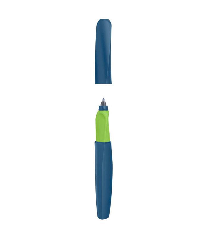 Roller Twist encre bleue effaçable, coloris Bicolore bleu-vert – PELIKAN