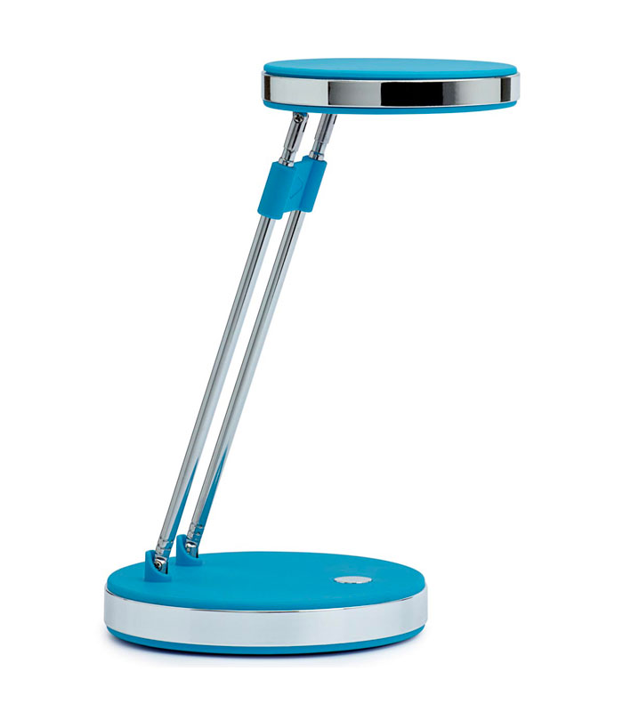 Lampe de bureau MAULpuck, LED (bleu)- MAUL