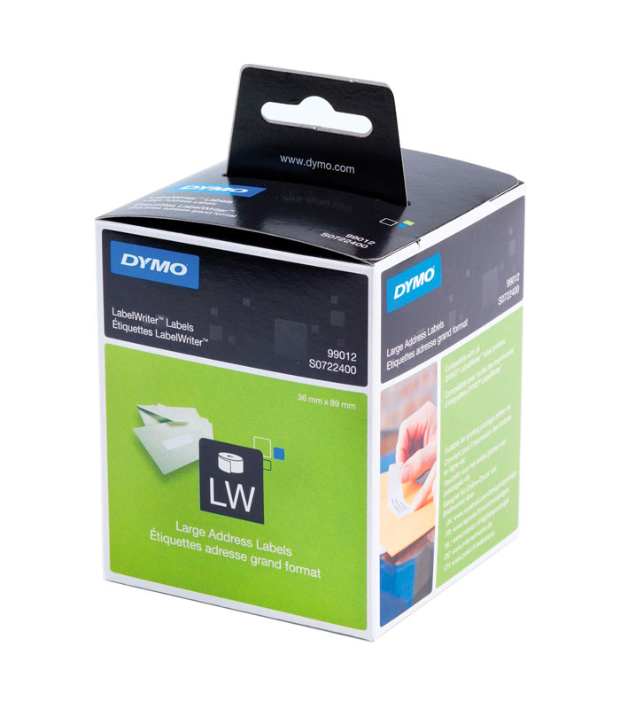 Etiquettes LabelWriter blanc, 89 x 36 mm (520 étiquettes) – DYMO