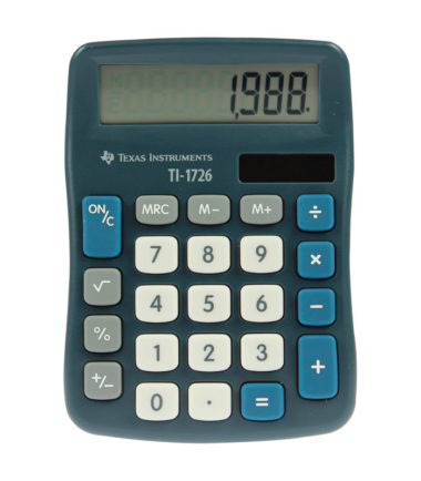 Calculatrice de bureau Texas Instruments (TI-1726)