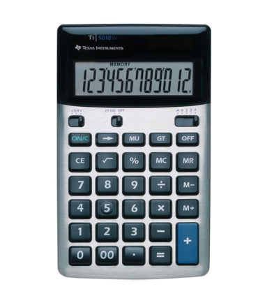 Calculatrice de bureau Texas Instruments (TI-5018SV)