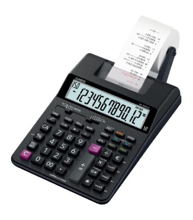Calculatrice de bureau avec rouleau Casio