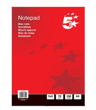 Bloc business A5 - 5 Star