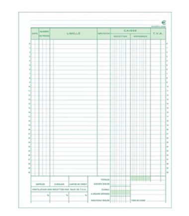 Exacompta manifold caisse  A4, français