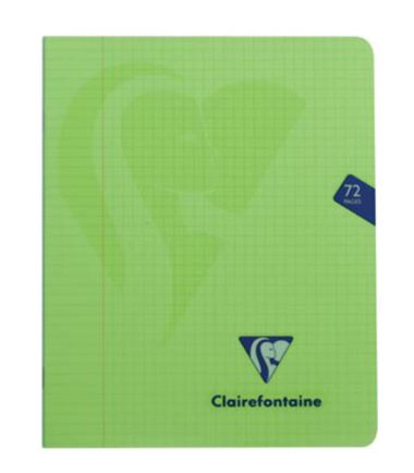 Cahier Mimesys Clairefontaine - emballage de 10 pièces