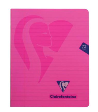 Cahier Mimesys Clairefontaine - emballage de 10 pièces