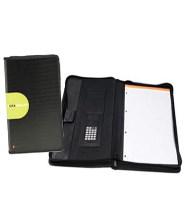 Housse Conférencier avec calculatrice - Exacompta