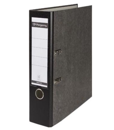 Classeur, pour format A4, dos de 8 cm, marbré - Pergamy