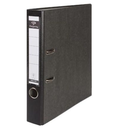 Pergamy classeur, pour format A4, dos de 5 cm, marbré