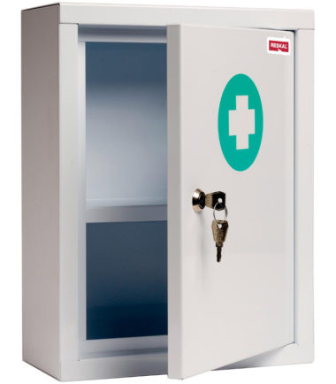 Armoire à pharmacie, 2 étagères - Safetool