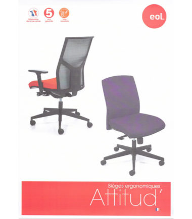 Fauteuil de bureau "ATTITUD" - réf. 5 888 041