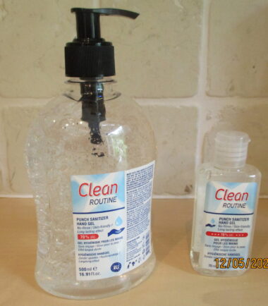 Gel hydroalcoolique 500 ml avec pompe