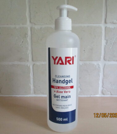 Gel pour les mains à l'aloe vera avec pompe