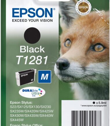 Cartouche EPSON T1281 - noir - 1 pièce