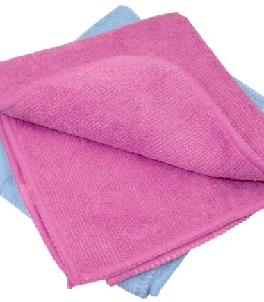 Chiffons microfibre universelle, ft 31 x 33 cm, paquet de 2 pièces