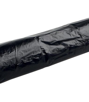 Sac poubelle 14 microns, ft 60 x 80 cm, 70 litres, noir, rouleau de 20 pièces