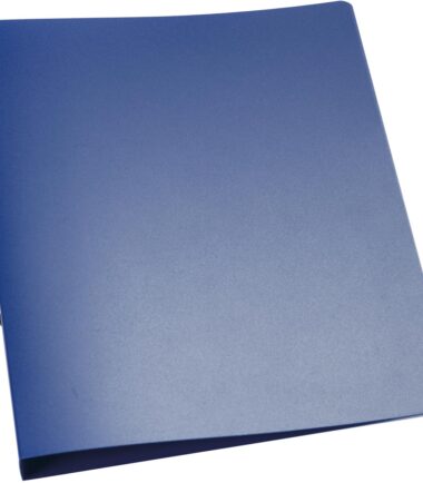 Classeur à 2 anneaux de 25 mm - bleu transparent