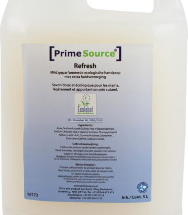Savon mains Refresh Eco, flacon de 5 l