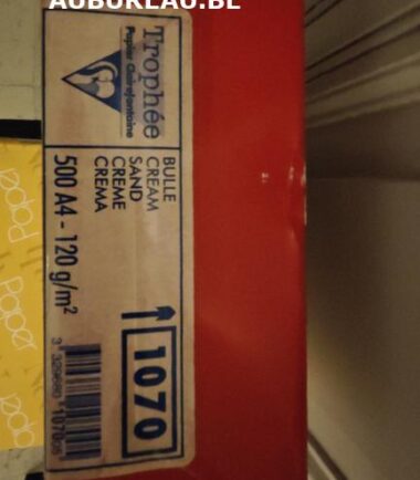 Rames de 500 feuilles 120gr A4 coloris crème