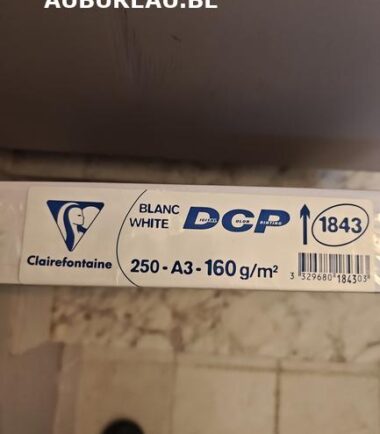 Rames de 250 feuilles 160gr A3 coloris blanc