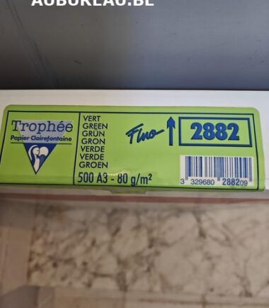 Rames de 500 feuilles 80gr A3 coloris vert