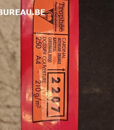 Rames de 250 feuilles 210gr A4 coloris orange