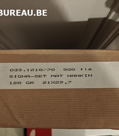 Rames de 500 feuilles 120gr A4 coloris marron