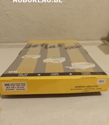 Bte de 200 feuilles A4 d'étiquettes 105 x 70 mm réf. 32300506