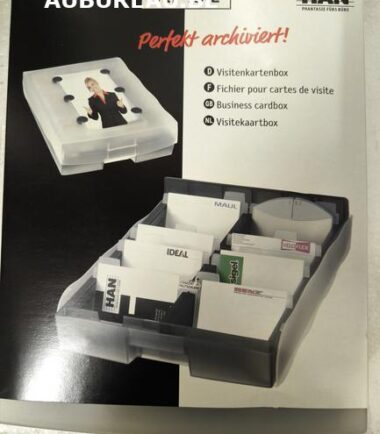 Fichier pour cartes de visite