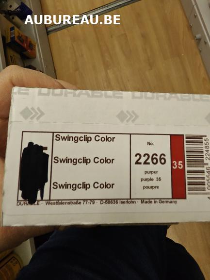 Farde Durable Swingclip Color