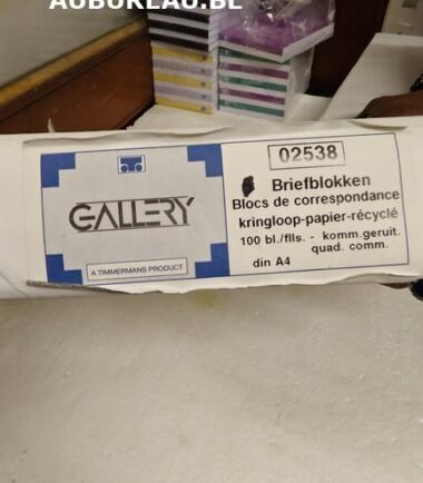 Bloc de correspondance réf. 02538 -quadrillé