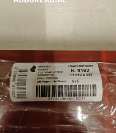 Cahiers Clairefontaine réf. 9162 format A4 - 288 pages - quadrillé