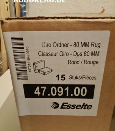 Classeur à levier Esselte dos 80 MM