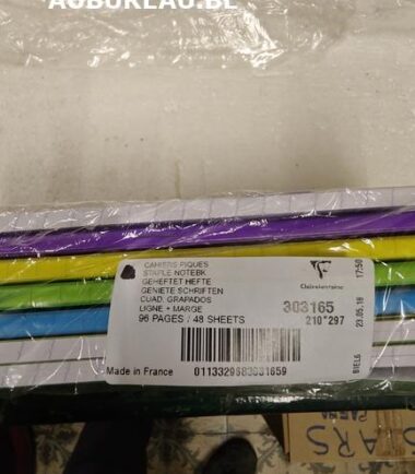 Cahiers Clairefontaine format A4 - 96 pages - ligné