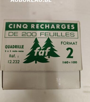 Bte de 5 recharges