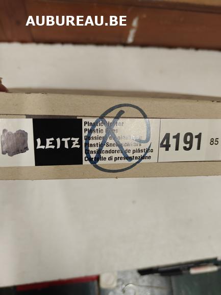 Farde à devis Leitz réf 4191 coloris gris