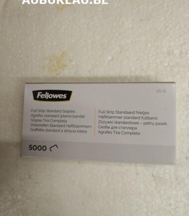 Bte de 5000 agrafes 26/6 Fellowes