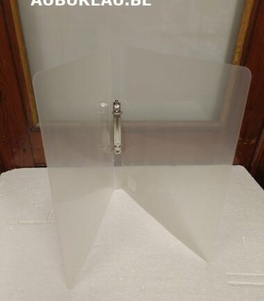 Classeur transparent avec 2 anneaux Exacompta réf 54194E