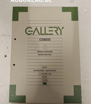 Bloc A4 ligné GALLERY