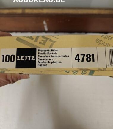 Bte de 100 Chemises transparentes LEITZ réf. 4781