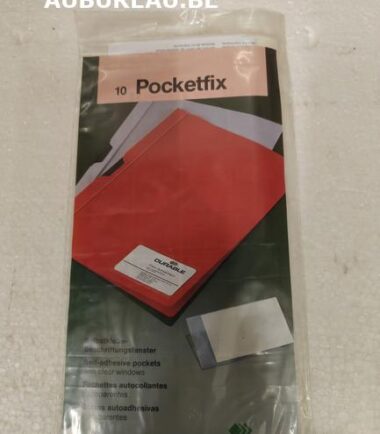 Pochettes autocollantes transparentes 10 Pocketfix-