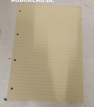Bloc de feuilles A4 ligné