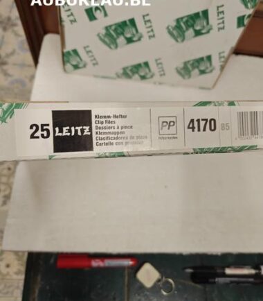 Bte de 25 Dossiers à pince réf. 4170 blanc