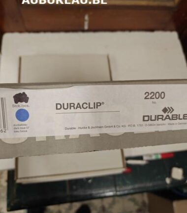 Bte de 25 fardes DURACLIP réf. 2200 coloris bleu