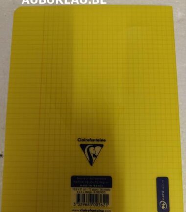 Cahier A5 avec 72 pages quadrillé