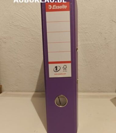 Classeur à levier - dos 8 cm - coloris violet