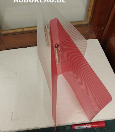 Classeur ELBA transparent de couleurs avec 2 anneaux réf 100 202 266