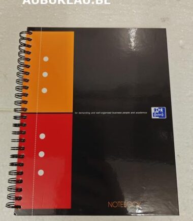 for demanding and well-organised business people and academics-Notebook Oxford quadrillé réf 100 101849